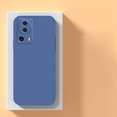 Custodia Silicone Ultra Sottile Morbida 360 Gradi Cover YK3 per Xiaomi Mi 13 Lite 5G Blu