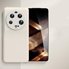 Custodia Silicone Ultra Sottile Morbida 360 Gradi Cover YK3 per Xiaomi Mi 13 Ultra 5G Bianco