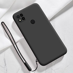 Custodia Silicone Ultra Sottile Morbida 360 Gradi Cover YK3 per Xiaomi POCO C3 Nero