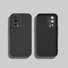 Custodia Silicone Ultra Sottile Morbida 360 Gradi Cover YK3 per Xiaomi Poco F5 Pro 5G Nero