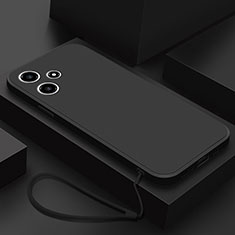 Custodia Silicone Ultra Sottile Morbida 360 Gradi Cover YK3 per Xiaomi Poco M6 Pro 5G Nero