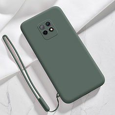 Custodia Silicone Ultra Sottile Morbida 360 Gradi Cover YK3 per Xiaomi Redmi 10X 5G Verde Notte