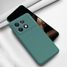 Custodia Silicone Ultra Sottile Morbida 360 Gradi Cover YK3 per Xiaomi Redmi K70 Pro 5G Verde