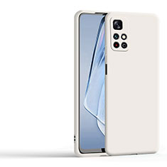 Custodia Silicone Ultra Sottile Morbida 360 Gradi Cover YK3 per Xiaomi Redmi Note 11 4G (2022) Bianco