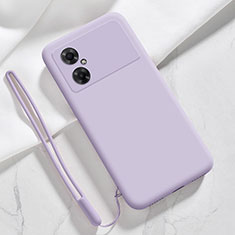 Custodia Silicone Ultra Sottile Morbida 360 Gradi Cover YK3 per Xiaomi Redmi Note 11R 5G Viola