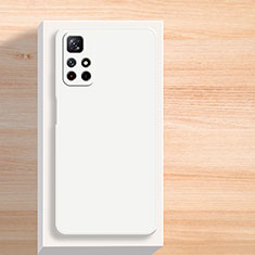 Custodia Silicone Ultra Sottile Morbida 360 Gradi Cover YK3 per Xiaomi Redmi Note 11T 5G Bianco