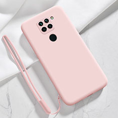 Custodia Silicone Ultra Sottile Morbida 360 Gradi Cover YK3 per Xiaomi Redmi Note 9 Rosa