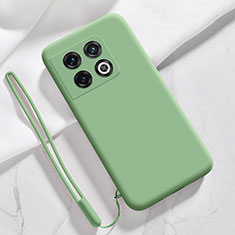 Custodia Silicone Ultra Sottile Morbida 360 Gradi Cover YK4 per OnePlus 10 Pro 5G Verde