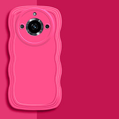 Custodia Silicone Ultra Sottile Morbida 360 Gradi Cover YK4 per Realme 11 Pro 5G Rosa Caldo