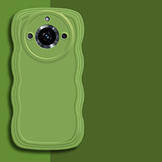 Custodia Silicone Ultra Sottile Morbida 360 Gradi Cover YK4 per Realme Narzo 60 Pro 5G Verde