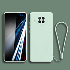 Custodia Silicone Ultra Sottile Morbida 360 Gradi Cover YK4 per Xiaomi Mi 10i 5G Verde Pastello