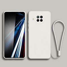 Custodia Silicone Ultra Sottile Morbida 360 Gradi Cover YK4 per Xiaomi Mi 10T Lite 5G Bianco