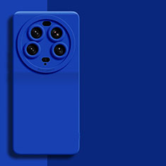 Custodia Silicone Ultra Sottile Morbida 360 Gradi Cover YK4 per Xiaomi Mi 13 Ultra 5G Blu
