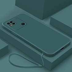 Custodia Silicone Ultra Sottile Morbida 360 Gradi Cover YK4 per Xiaomi POCO C3 Verde