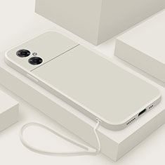 Custodia Silicone Ultra Sottile Morbida 360 Gradi Cover YK4 per Xiaomi Redmi Note 11R 5G Bianco