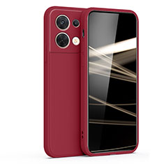 Custodia Silicone Ultra Sottile Morbida 360 Gradi Cover YK4 per Xiaomi Redmi Note 13 5G Rosso