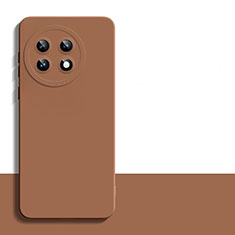 Custodia Silicone Ultra Sottile Morbida 360 Gradi Cover YK5 per OnePlus 11 5G Marrone
