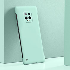 Custodia Silicone Ultra Sottile Morbida 360 Gradi Cover YK5 per Xiaomi Redmi 10X 5G Ciano