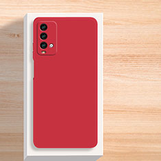 Custodia Silicone Ultra Sottile Morbida 360 Gradi Cover YK5 per Xiaomi Redmi 9T 4G Rosso