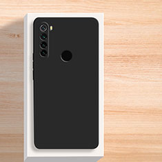 Custodia Silicone Ultra Sottile Morbida 360 Gradi Cover YK5 per Xiaomi Redmi Note 8 (2021) Nero
