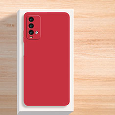 Custodia Silicone Ultra Sottile Morbida 360 Gradi Cover YK5 per Xiaomi Redmi Note 9 4G Rosso