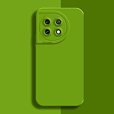 Custodia Silicone Ultra Sottile Morbida 360 Gradi Cover YK6 per OnePlus 11 5G Verde