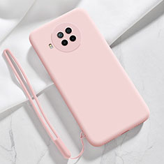 Custodia Silicone Ultra Sottile Morbida 360 Gradi Cover YK6 per Xiaomi Mi 10T Lite 5G Oro Rosa