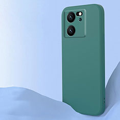 Custodia Silicone Ultra Sottile Morbida 360 Gradi Cover YK6 per Xiaomi Mi 13T 5G Verde