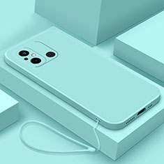Custodia Silicone Ultra Sottile Morbida 360 Gradi Cover YK6 per Xiaomi Redmi 12C 4G Ciano