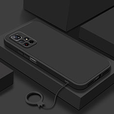 Custodia Silicone Ultra Sottile Morbida 360 Gradi Cover YK6 per Xiaomi Redmi Note 11S 5G Nero