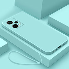 Custodia Silicone Ultra Sottile Morbida 360 Gradi Cover YK6 per Xiaomi Redmi Note 12 5G Azzurro
