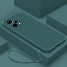 Custodia Silicone Ultra Sottile Morbida 360 Gradi Cover YK6 per Xiaomi Redmi Note 12 Pro 5G Verde