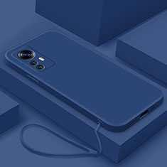 Custodia Silicone Ultra Sottile Morbida 360 Gradi Cover YK7 per Xiaomi Mi 12T 5G Blu