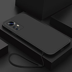 Custodia Silicone Ultra Sottile Morbida 360 Gradi Cover YK7 per Xiaomi Mi 12T 5G Nero