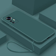 Custodia Silicone Ultra Sottile Morbida 360 Gradi Cover YK7 per Xiaomi Mi 12T Pro 5G Verde