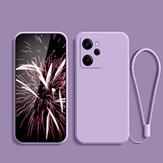 Custodia Silicone Ultra Sottile Morbida 360 Gradi Cover YK7 per Xiaomi Poco X5 Pro 5G Lavanda