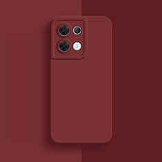 Custodia Silicone Ultra Sottile Morbida 360 Gradi Cover YK7 per Xiaomi Redmi Note 13 5G Rosso