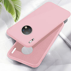 Custodia Silicone Ultra Sottile Morbida 360 Gradi Cover Z05 per Huawei Mate 30 5G Rosa