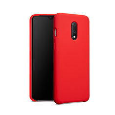 Custodia Silicone Ultra Sottile Morbida 360 Gradi per OnePlus 7 Rosso