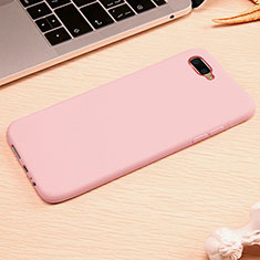 Custodia Silicone Ultra Sottile Morbida Cover A01 per Oppo K1 Rosa