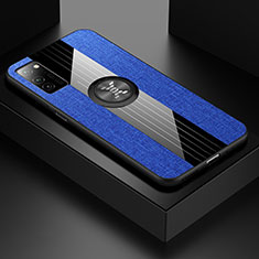 Custodia Silicone Ultra Sottile Morbida Cover C01 per Huawei Honor V30 Pro 5G Blu