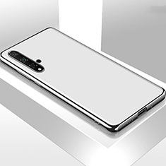 Custodia Silicone Ultra Sottile Morbida Cover C01 per Huawei Nova 5 Bianco