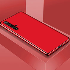 Custodia Silicone Ultra Sottile Morbida Cover C01 per Huawei Nova 5 Pro Rosso