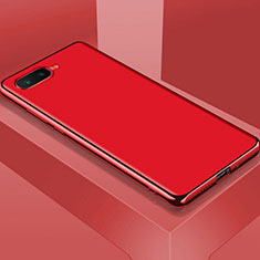 Custodia Silicone Ultra Sottile Morbida Cover C01 per Oppo R17 Neo Rosso