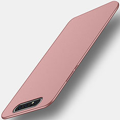 Custodia Silicone Ultra Sottile Morbida Cover C01 per Samsung Galaxy A90 4G Oro Rosa