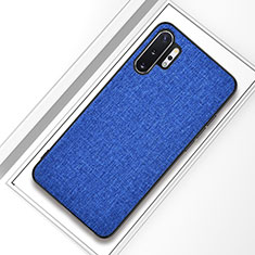 Custodia Silicone Ultra Sottile Morbida Cover C01 per Samsung Galaxy Note 10 Plus Blu