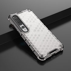 Custodia Silicone Ultra Sottile Morbida Cover C01 per Xiaomi Mi 10 Chiaro