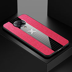 Custodia Silicone Ultra Sottile Morbida Cover C01 per Xiaomi Redmi K30 Pro Zoom Rosa Caldo