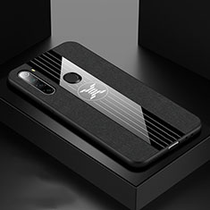 Custodia Silicone Ultra Sottile Morbida Cover C01 per Xiaomi Redmi Note 8 (2021) Nero