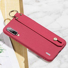 Custodia Silicone Ultra Sottile Morbida Cover C02 per Xiaomi Mi A3 Rosso